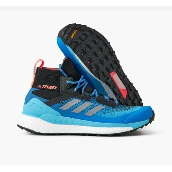 Adidas Terrex Free Hiker Primeblue Boost Blue Men\'s/Women\'s  Hiking Boots NWOB ! main image 8
